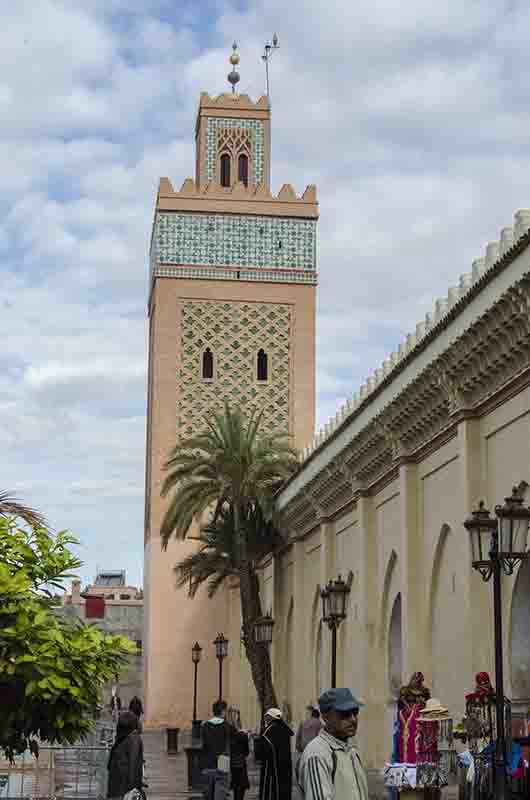 114 - Marruecos - Marrakech - mezquita de la Kasba